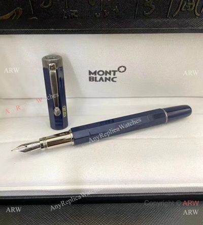 Mont blanc Heritage Egyptomania Blue Fountain Montblanc Vintage Pens